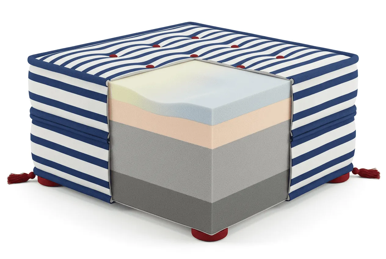 High density foam layers